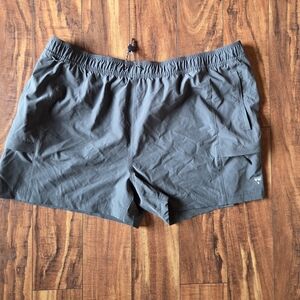 Voyager Gray Athletic Shorts With Pockets XXL